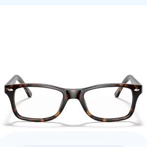 Ray-Ban Eyeglasses Rb5228 Optics Retro Wingtip shape Dark Havana Tone Frame